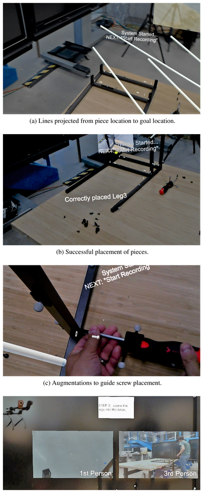 Figure 10: Example playback of a generated tutorial.