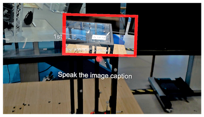 Figure 8: Tutorial author setting a warning about fragile glass usinga red callout point and a red border.