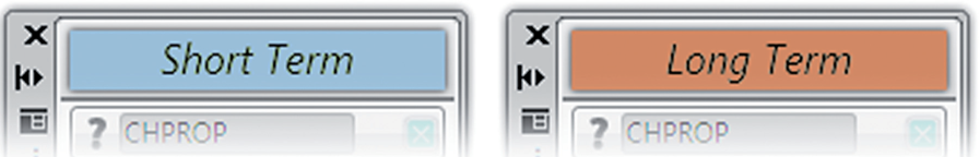 Fig. 18.User interface change between short-term and long-term modes.