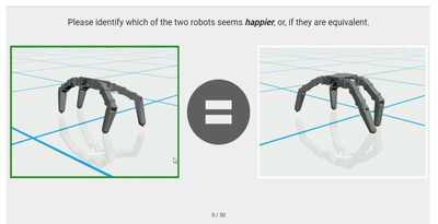 Figure 7: Interface crowd-workers used to judge emotion.