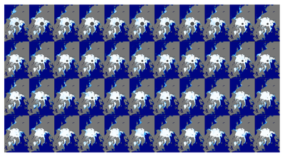 Figure 5: Small-multiples technique with hidden borders.