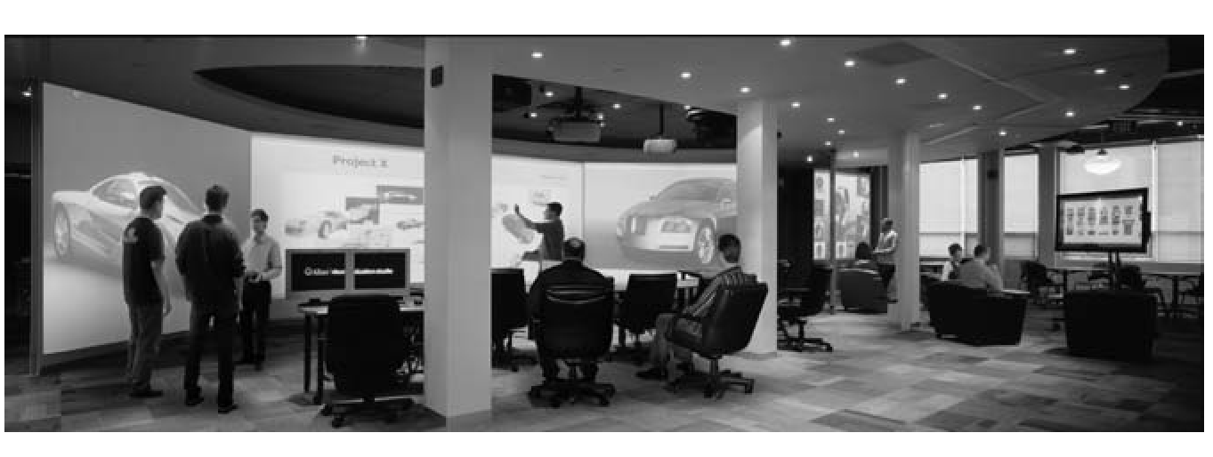 Figure 22. The Visualization Studio in Toronto (from Fitzmaurice et al., 2005).