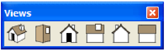 Figure 11. View proxy images in Google Sketchup.