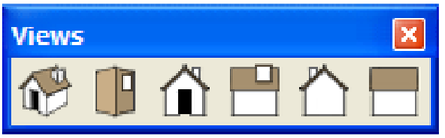 Figure 11. View proxy images in Google Sketchup.
