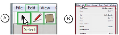 Figure 14. a) A tooltip is rendered over the video b) Menu contents are rendered over the video.